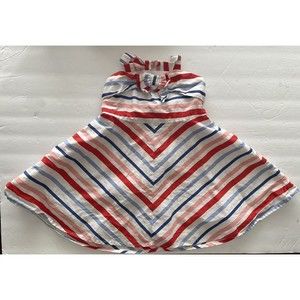 Janie and Jack Dress Girls 2T Halter Stripes Lined Summer Toddler